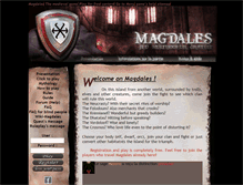 Tablet Screenshot of magdales.kcorp.be